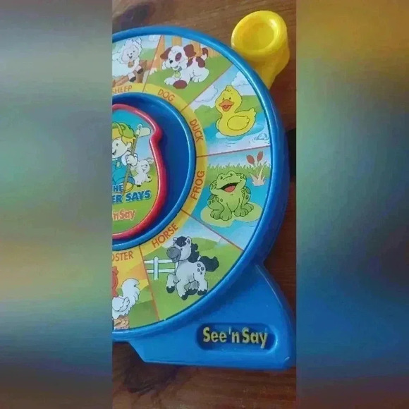 SEE N' SAY Vintage The  Farmer Says Toy - Tested Works - Picture 4 of 7